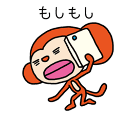 Because the monkey explains sticker #3680485