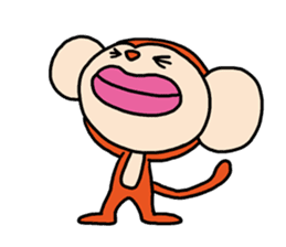 Because the monkey explains sticker #3680490