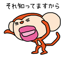 Because the monkey explains sticker #3680491