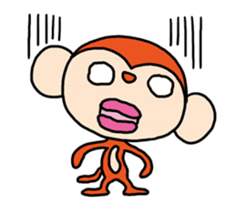 Because the monkey explains sticker #3680492