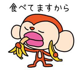 Because the monkey explains sticker #3680507