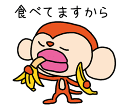 Because the monkey explains sticker #3680507