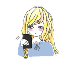 Daily life of the pretty girl 2 sticker #3680718