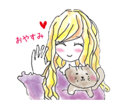 Daily life of the pretty girl 2 sticker #3680720