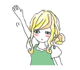 Daily life of the pretty girl 2 sticker #3680722