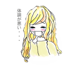 Daily life of the pretty girl 2 sticker #3680726