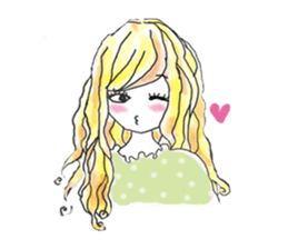 Daily life of the pretty girl 2 sticker #3680727