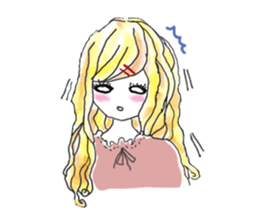 Daily life of the pretty girl 2 sticker #3680728