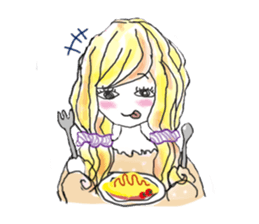 Daily life of the pretty girl 2 sticker #3680733