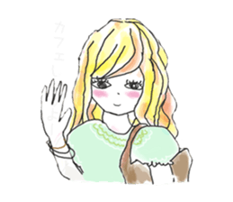 Daily life of the pretty girl 2 sticker #3680734