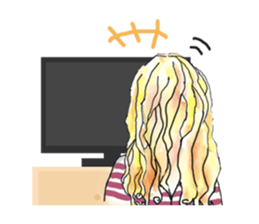 Daily life of the pretty girl 2 sticker #3680742