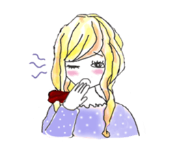 Daily life of the pretty girl 2 sticker #3680746