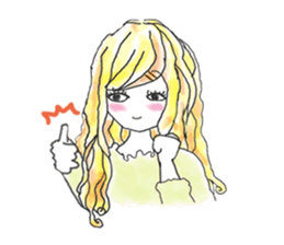 Daily life of the pretty girl 2 sticker #3680747