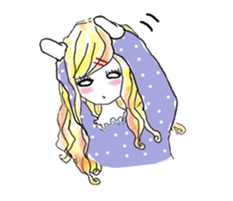 Daily life of the pretty girl 2 sticker #3680748