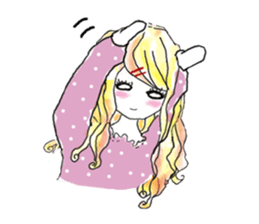 Daily life of the pretty girl 2 sticker #3680749