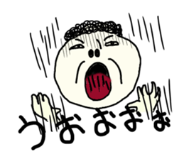 Creepy men daily 2 sticker #3681034