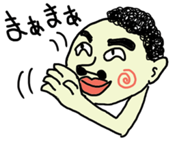 Creepy men daily 2 sticker #3681036