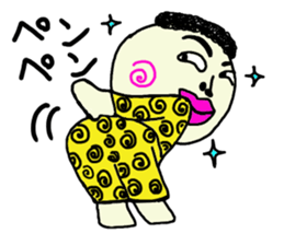 Creepy men daily 2 sticker #3681039