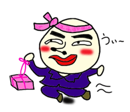 Creepy men daily 2 sticker #3681059