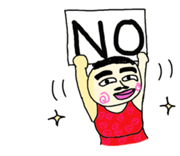 Creepy men daily 2 sticker #3681060