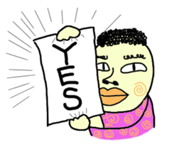 Creepy men daily 2 sticker #3681061