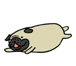 Japanese pug stickers sticker #3681601