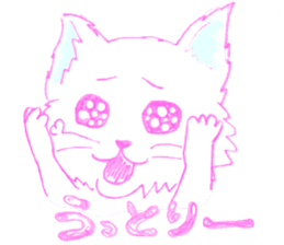 Colorful Cat in Osaka sticker #3681768