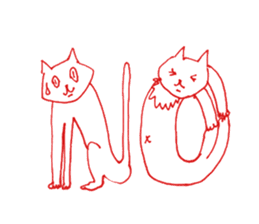 Colorful Cat in Osaka sticker #3681775
