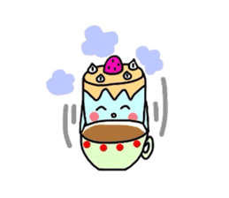 Cup is the cake sticker #3681931