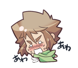 Taro and I. sticker #3682163