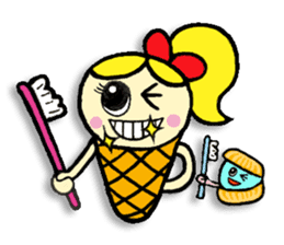 ICE-chan & her friends sticker #3682392