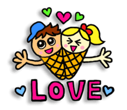 ICE-chan & her friends sticker #3682398