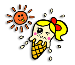 ICE-chan & her friends sticker #3682401