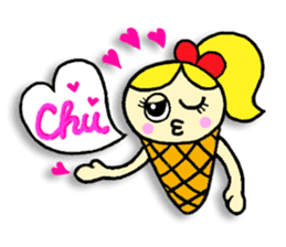 ICE-chan & her friends sticker #3682402