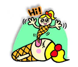 ICE-chan & her friends sticker #3682407