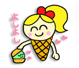 ICE-chan & her friends sticker #3682410