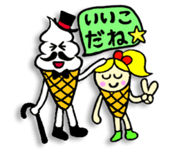 ICE-chan & her friends sticker #3682416