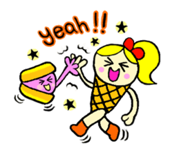 ICE-chan & her friends sticker #3682423