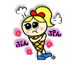 ICE-chan & her friends sticker #3682424