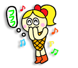 ICE-chan & her friends sticker #3682427