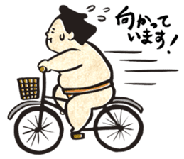 sumo wrestler"yuruizeki" part3 sticker #3682591