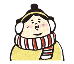 sumo wrestler"yuruizeki" part3 sticker #3682593