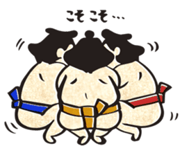 sumo wrestler"yuruizeki" part3 sticker #3682602