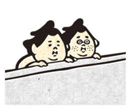 sumo wrestler"yuruizeki" part3 sticker #3682603