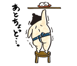 sumo wrestler"yuruizeki" part3 sticker #3682608