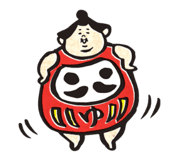 sumo wrestler"yuruizeki" part3 sticker #3682613