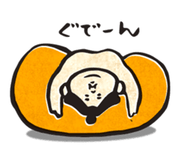 sumo wrestler"yuruizeki" part3 sticker #3682615
