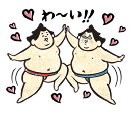 sumo wrestler"yuruizeki" part3 sticker #3682627