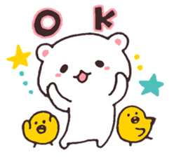 encourage bear sticker #3682633