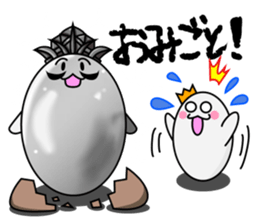 Funny Eggs and Boiled Eggs sticker #3682710